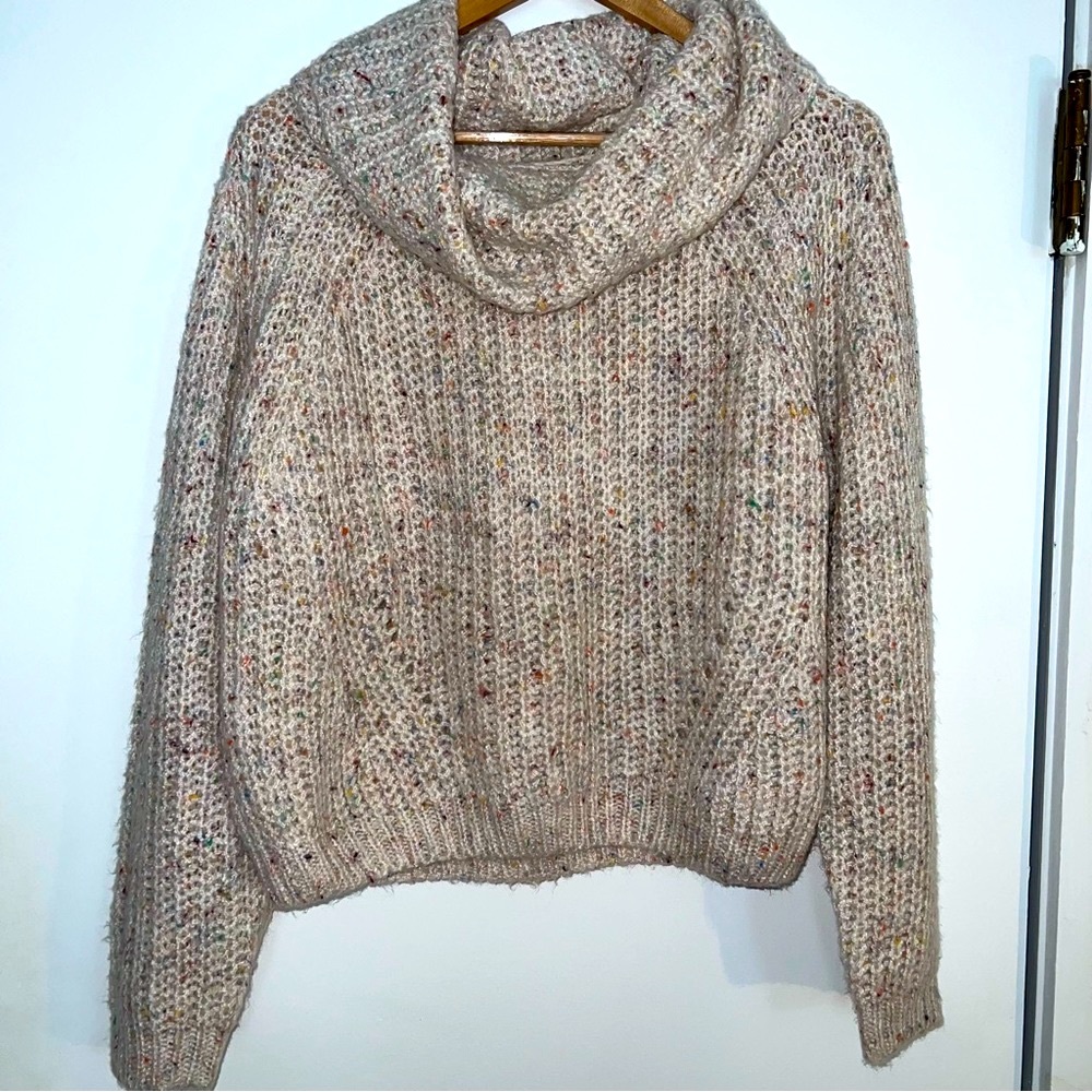 Moon & Madison Cowl Neck Sweater